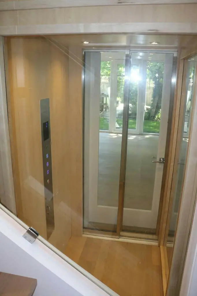 Heritage Luxury Elevator Glass Sliding Doors