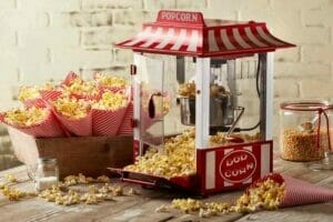 Old Fashioned Movie Time Popcorn Machines