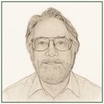 Sketch portrait of Kent, creator of Home Comfort & Joy